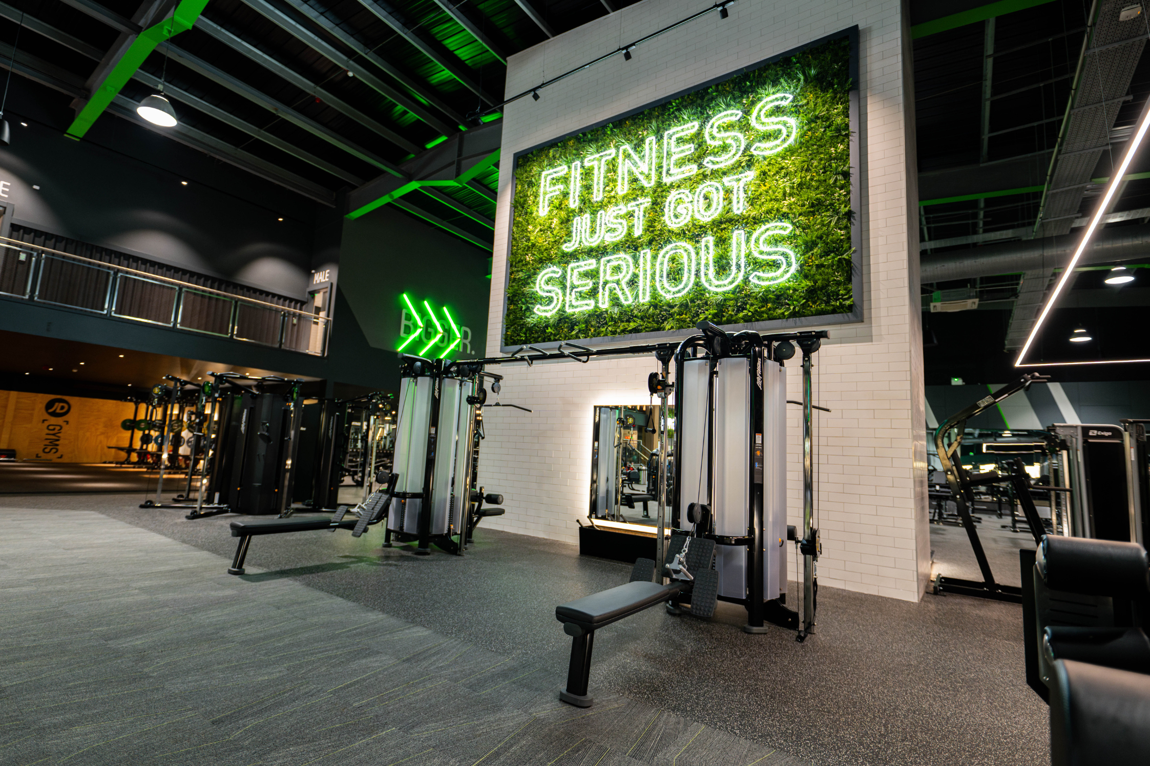 JD Gyms Wigan cable stations
